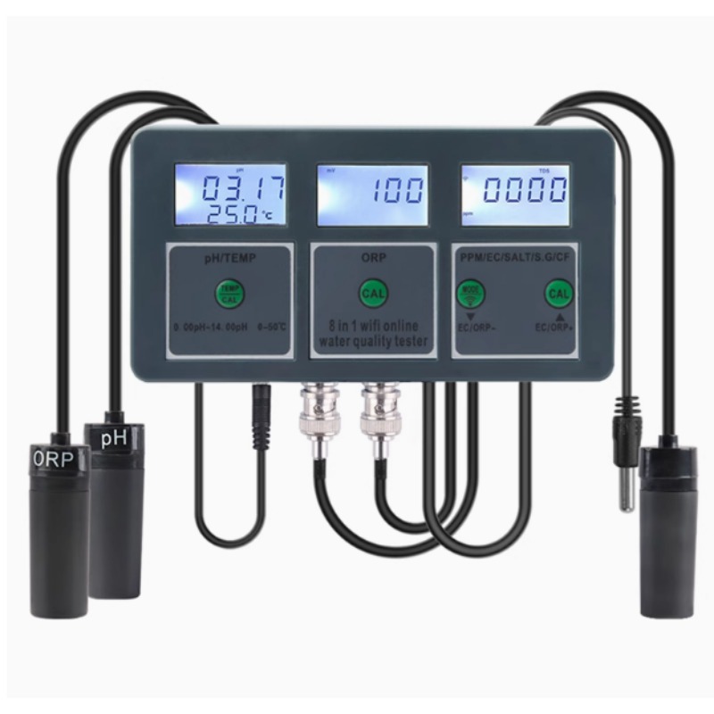 Wifi 8 IN 1 Salinity Ph Meter  – обзор и цена Ph Meter