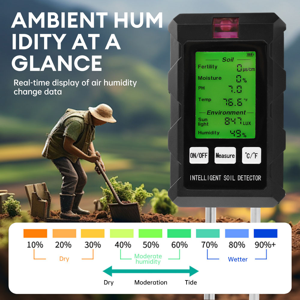 PH Temperature Humidity Meter  – обзор и цена Ph Meter