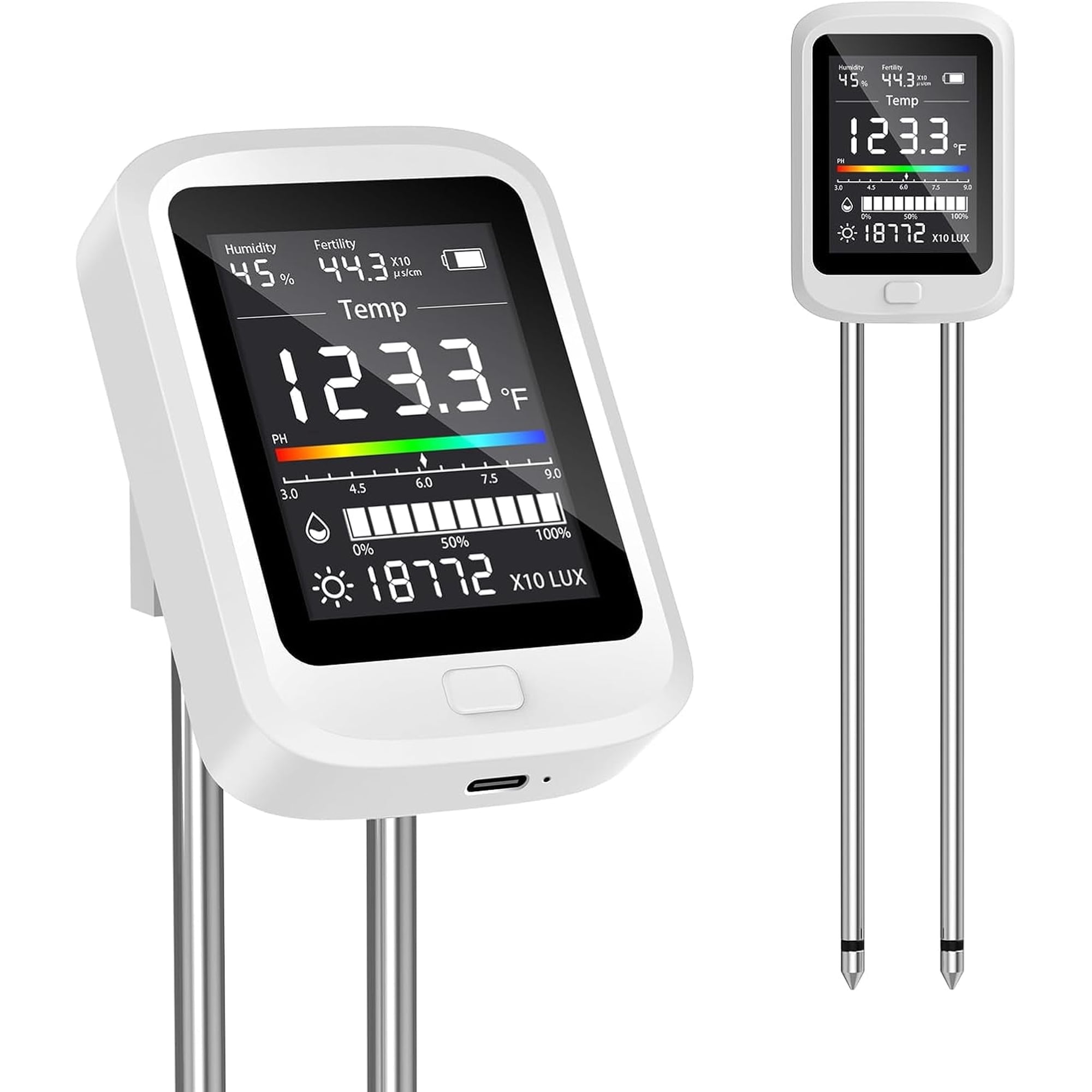 6-in-1 Soil PH Tester Double N – обзор и цена Ph Meter